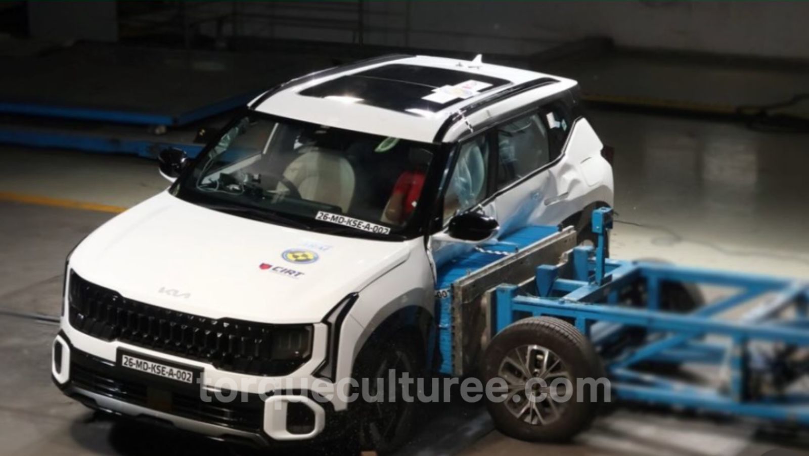Kia Seltos Bharat NCAP Crash Test