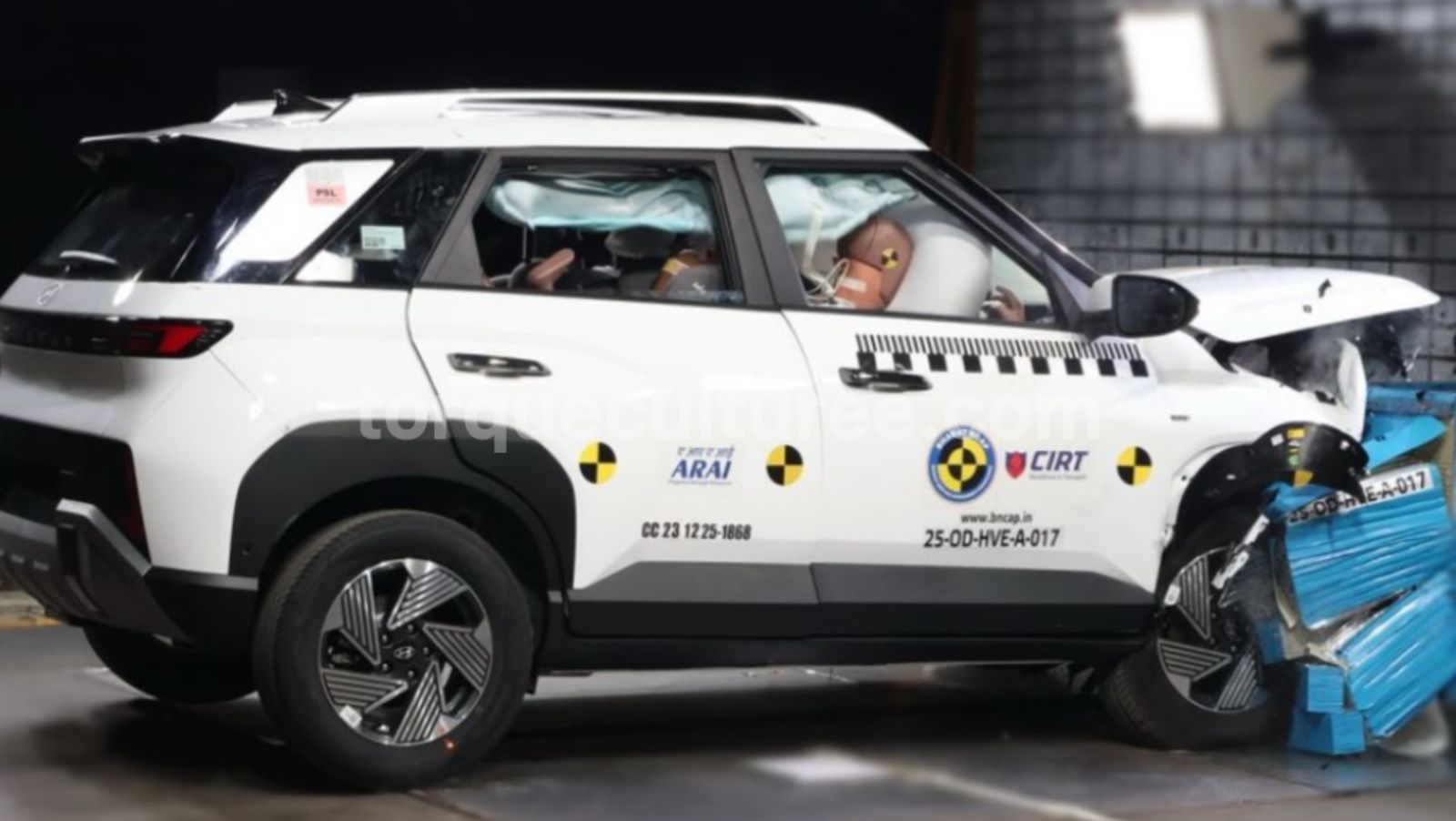 Hyundai Venue Bharat NCAP Crash Test
