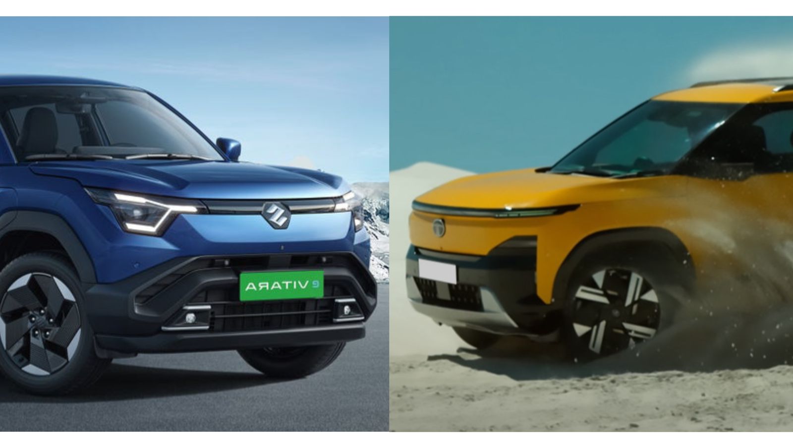 Maruti e-Vitara vs Tata Sierra EV